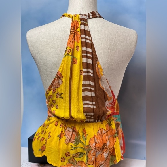 Free People NWOT Hot Tropic Tank in Mango Combo size M - Picture 8 of 13
